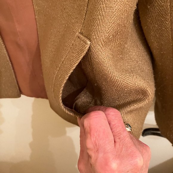 no tag petite burnt gold jacket - Picture 4 of 7